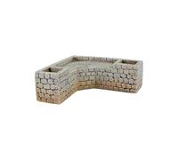 Classic Swim Through Under Gravel Étagère d'angle pour Aquarium Marron 143 x 140 x 50 mm | Décoration d'aquarium Naturelle Aspect Roche | Décoration en résine sûre pour Aquariums d'eau Douce