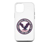 Classic Swimming Club Halloween Lake America Satire Coque pour iPhone 12/12 Pro