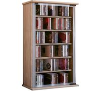 Classic tour rangement bibliothèque CD-DVD 150 CD chêne