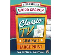 Classic TV Large Print Word Search: 104 Pocket Size Puzzles Celebrating the Shows We Grew Up With