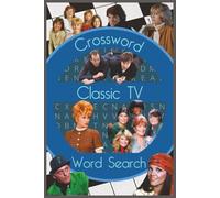 Classic TV Word Search & Crossword Puzzle Book: Relax, Unwind, and Relive the Golden Age of Television