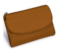 Classic Unisex Pebble Leather Wallet, Sturdy Durable Fashionable and Versatile Make You Feel Confident and Style Every Time You Go Out (Brown)
