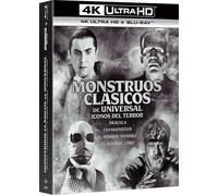 Monstruos Clásicos Universal Pack (4K Ultra-HD + Blu-ray) [Blu-ray]