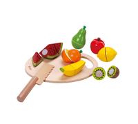 Classic World 2824 Houten Snijfruit with Snijplank, 17dlg