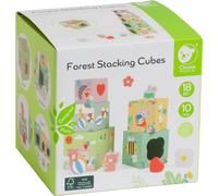 Classic World Blocs à empiler avec animaux de la forêt, 10dlg.