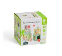 Classic World Bloques apilables con Animales del Bosque, 10dlg.