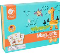 Classic World Casse-tête Magnétique Animaux Planche Mémoire Blocs 60 El. Lumarko
