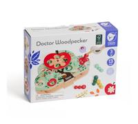 Classic World Doctor Woordpecker Houten Vangspel, 13dlg,