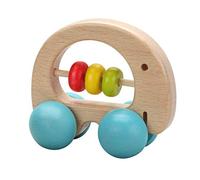 Classic World Houten Ratel Olifant met Wielen