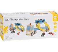 Classic World Houten Transporter met 3 Auto's