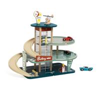 Classic World Houten Vintage Garage met Auto's, 11dlg.