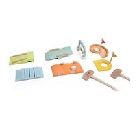 Classic World Mini Golf Set en Bois 11 pièces