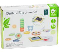 Classic World Optical Experiments Wooden Play Set, 16dlg.