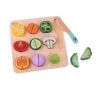 Classic World - Puzzle Légumes À Couper - Dès 18 Mois