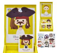 CLASSIC WORLD Puzzle magnétique Fashion Pictures Boys 32 pcs.
