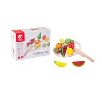 CLASSIC WORLD Set de coupe-fruits en bois avec velcro
