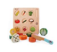 Classic World - Puzzle Légumes À Couper - Dès 18 Mois