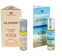 Classic & Zahrat Hawaii Concentrated Perfume Oil Pack of 2 | Long-Lasting Alcohol-Free Attar for Men & Women | 6ml Each Roll-On