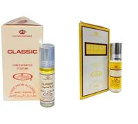 Classic & Zidan Classic Concentrated Perfume Oil Pack of 2 | Long-Lasting Alcohol-Free Attar for Men & Women | 6ml Each Roll-On