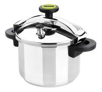Classica|Cocotte Minute Tradionnelle 8 Litres,Acier Inoxydable 18/10,Compatible Toutes Sources De Chaleur Induction Incluse