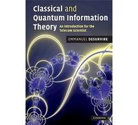 Classical And Quantum Information Theory