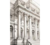 Classical Architecture Lined Journal - Elegant Notebook for Writing, Note-Taking, and Creative Thinking