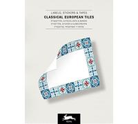 Classical European Tiles: Label & Sticker Book