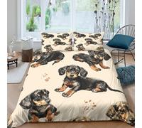 Classical gr nsemble De Literie 3 pièces Microfibre Hypoallergique Imprimé en 3D Léger Ornate decorative Linge de Lit avec Fermeture Éclair Confortable for Chambre à Coucher Double（200x200cm）