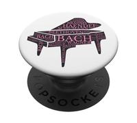 Classical Music Girls Women -Composers Musicians Piano PopSockets PopGrip Adhésif