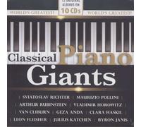CLASSICAL PIANO GIANTS - 10 CD WALLET 10 CD NEUF