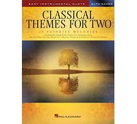 Classical Themes for Two Alto Saxes: Easy Instrumental Duets
