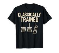 Classically Trained Car Guy Funny Racing Gear Manual Driver T-Shirt
