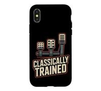 Classically Trained Changement de Vitesse Manuel Conducteur Coque pour iPhone X/XS