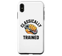Classically Trained Retro Gamer Video Game Controller Coque pour iPhone XS Max