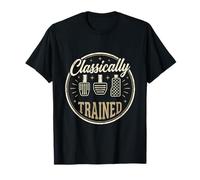 Classically Trained Stick Shift Funny Manual Car Guy Men T-Shirt