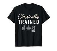Classically Trained Stick Shift Funny Manual Car Guy Men T-Shirt