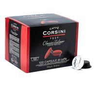 Classico Italiano. Paquet de 100 capsules compatibles Lavazza* a Modo Mio* de 7 5 grammes de café moulu