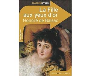 Classico la Fille aux Yeux d'Or d'Honore de Balzac de Lambert Frederique ( 9 août 2015 )