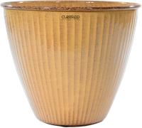 Classico Modern Living Pot de Fleurs Steel-Pot Vintage jaune - Ø 16 cm
