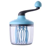 Classicoco Batteur à œufs Manuel, Œufs en Plastique Multifonctions manuels, Gadgets de Cuisine, Cuisson au Four, Mélangeur de Batteur à Oeufs Manuel Fouet à la manivelle de Fouet