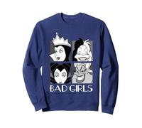 Classics Bad Girls Grey Sweatshirt, Unisexe pour adultes, Bleu Marine, L