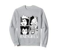 Classics Bad Girls Grey Sweatshirt, Unisexe pour adultes, Gris Chiné, S