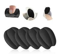 Classicseali Lot de 2 paires de coussinets de langue de chaussures à l'avant, coussinets de langue, grands coussinets de talon en feutre pour femmes et hommes, coussinets de talon antidérapants pour