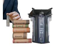 Classificateur de pièces et machines enveloppantes, machine à engrenages, support Hucha, séparateur de pièces de monnaie, rouleau de pièces de monnaie, classificateur de pièces créatives en 1