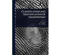 Classification And Identification Of Handwriting