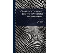Classification And Identification Of Handwriting