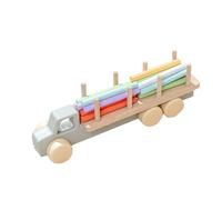 Classification de camion de formes, classification des voitures, classification des blocs et jouets de classification Développement cognitif : piles de tri, jouets de tri, jouet