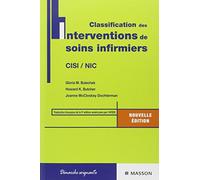 Classification des interventions de soins infirmiers: CISI / NIC
