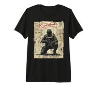 Classifié. Confirmé. Mortel. Soldat Tactique T-Shirt Haut de Gamme