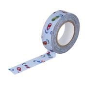 Classiky Ruban adhésif Masking Tape Washi Kokeshi Gris 15 mm x 15 m.